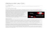 Obtención de CO2