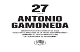 Antonio Gamoneda. 27 poemas. Madrid, 2010