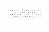 Taranatha Un Comentario Textual del Sutra del Corazón.