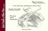 Suite Criolla - Homenaje a Alirio Díaz