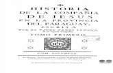 HISTORIA DE LA COMPANIA DE JESUS EN PARAGUAY - TOMO I - LIBRO 1 - PEDRO LOZANO - PORTALGUARANI.pdf