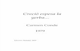 Carmen Conde - Crecio Espesa La Yerba