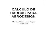 Cálculo de cargas para Aerodesign
