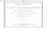 Francisco Moreno. 1882. Recuerdos de Viaje en Patagonia