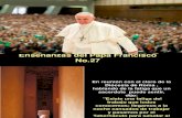Enseñanzas del Papa Francisco - Nº 27
