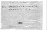 Carlos Chavez - El Pensamiento Musical