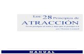 Los 28 Principios de Atraccion. Thomas Leonard. 2013