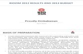 RioZim FY Results 2012 Presentation