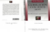 Garrido, Javier - La Relacion Con Jesus Hoy