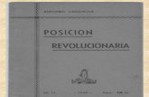 Posicion Revolucionaria - A. Casanova