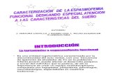 Caracterizacion de La Espasmofemia Funcional Dedicando Especial Atencion a Las Caracteristicas De