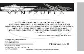 VENEZUELA MANDOS RESPONSABLES DEL PLAN REPÚBLICA PARA ELECCIONES PRESIDENCIALES DEL 14-A