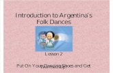 Introducción a las danzas argentinas