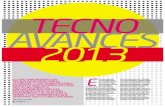 Tecno Avances 2013 - Revista Hombre
