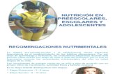15 Alimentacion Preescolares, Escolares y Adolescentes