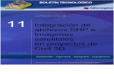 Boletin n11 Integracion de Archivos Shp e Imagenes Satelitales en Civil 3d