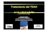 Tto farmacológico TDAH adultos. Dr. Ramos Quiroga
