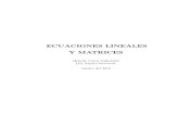 Guia de Ecuaciones Lineales y Matrices 2012 - II