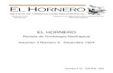 Revista El Hornero, Volumen 3, N° 3, 1924.