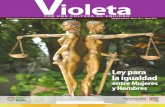 Revista Violeta No. 7 | Ley para igualdad entre mujeres y hombres