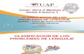 Semana 3 - Clasificacion de Los P.lenguaje