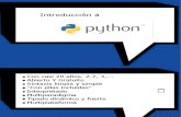 Una pequeña introducción a Python