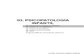 03psicopatologia infantil .INFANTIL