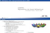 CAPA Presentation Spring 2009