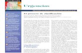 2010 El proceso de clasificación en urgencias pediátricas