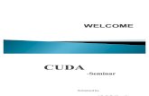 Seminar Presentation -CUDA