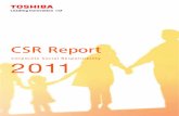 Reporte de sostenibilidad de Toshiva 2011