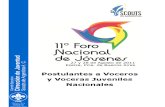 5. 11º FNJ - Postulantes a Voceros y Voceras Juveniles