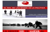 El Rol de las Bases en la Política - Carlos-Lorenzana