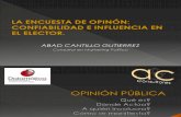 La Encuesta de Opinión: Confiabilidad e Influencia en el Elector - Abad-Cantillo