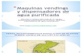 Maquinas Vendings de Agua Purificada y Maquina Expended or A de Garrafon en Zacatecas