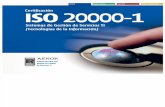 Certificación ISO 20000