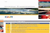 GMR Investor Presentation