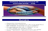 Normas Internacionais de Contabilidade - Ifrs