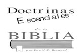 DOCTRINAS ESENCIALES DE LA BIBLIA
