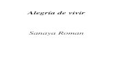 Alegria de vivir - Sanaya Roman