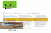 Instrucciones del Cuaderno del Profesor-2010