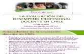 La Evaluación del Desempeño Profesional Docente en Chile
