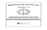Mensajes de Sathya Sai VI