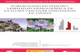Poblaciones en peligro: viabilidad demográfica de la flora vascular amenazada de España
