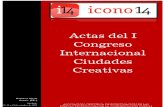 Actas Congreso Ciudades Creativas 09 - Vol. 1