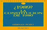 1989 la constitucion de 1980