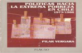 Politicas hacia la extrema pobreza en chile