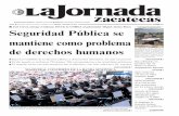 La Jornada Zacatecas, viernes 3 de abril del 2015