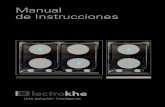 Electrokhe S.A. |  Manual de Instrucciones | Anafe Eléctico Mod. E5