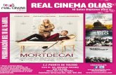 Programación Real Cinema Olías del 10 al 16 de abril